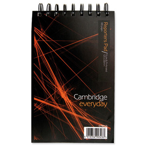 Cambridge Notebook Headbound Wirebound 70gsm Ruled 300pp 200x125mm Ref 100080435 [Pack 5]