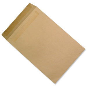 5 Star Envelopes Heavyweight Pocket Press Seal 115gsm Manilla 406x305mm [Pack 250]