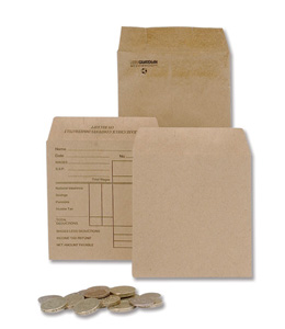 New Guardian Wage Envelopes Press Seal Manilla 171x102mm [Pack 1000]