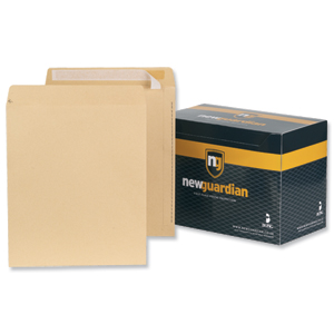 New Guardian Envelopes Heavyweight Pocket Peel and Seal Manilla 330x279mm [Pack 125]