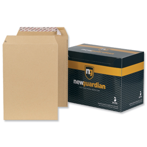 New Guardian Envelopes Heavyweight Pocket Peel and Seal Manilla C4 [Pack 250]