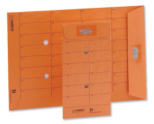 New Guardian Intertac Internal Mail Envelopes Pocket Resealable Manilla Orange C5 [Pack 500]
